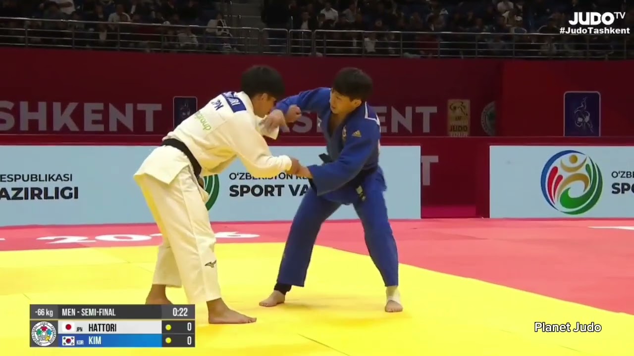 Shinsei HATTORI 🇯🇵 🆚️ Channyeong KIM 🇰🇷 | полуфинал /-66кг | Большой Шлем Ташкент 2026