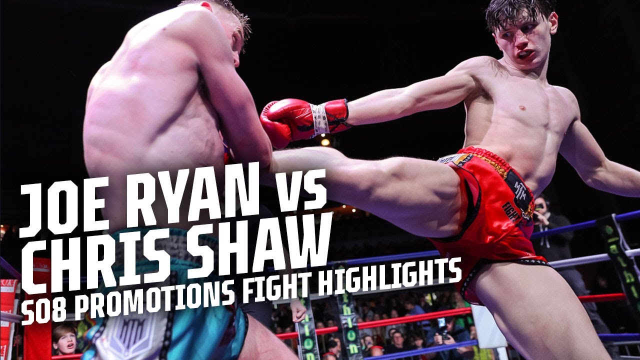 Joe Ryan vs Chris Shaw | SO8 Promotions | Fight Highlights | Fight Record background