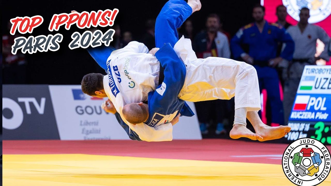 Paris Judo GS 2024 - TOP IPPONS background