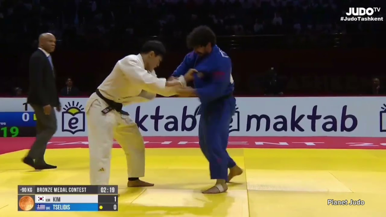 Jonghoon KIM 🇰🇷 🆚️ Theodoros TSELIDIS 🇬🇷 | схватка за бронзу/-90кг | Большой Шлем Ташкент 2026