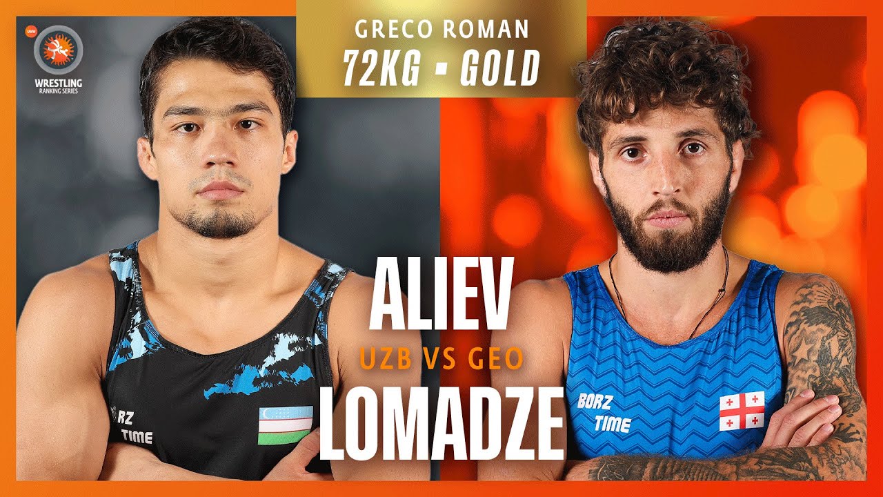 Abdullo ALIEV (UZB) vs. Iuri LOMADZE (GEO) | RANKING SERIES 2025 | Gold Medal | GR 72Kg background