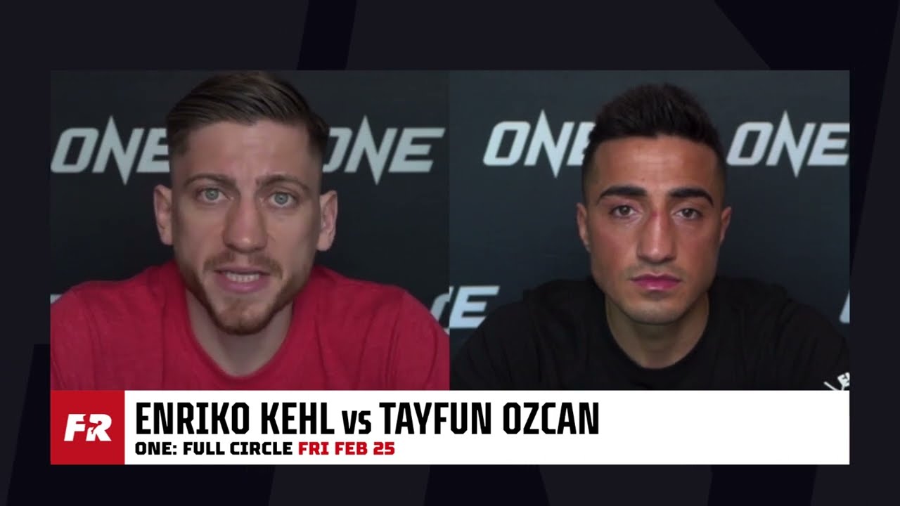 Tayfun Ozcan is fully focused on fight against Enriko Kehl at ONE: FULL CIRCLE | ONE Championship background