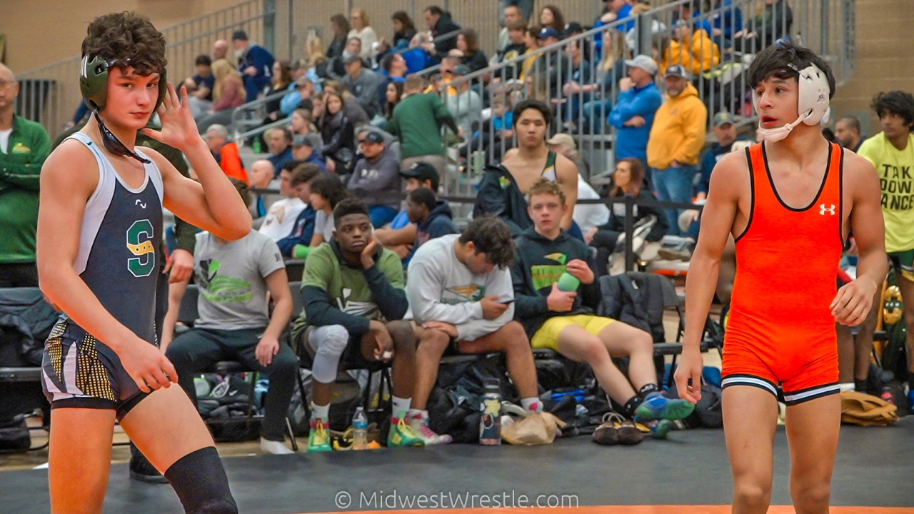 120 – Mikey Polyakov {G} of Stevenson IL vs. Noah Avina {R} of Minooka IL
