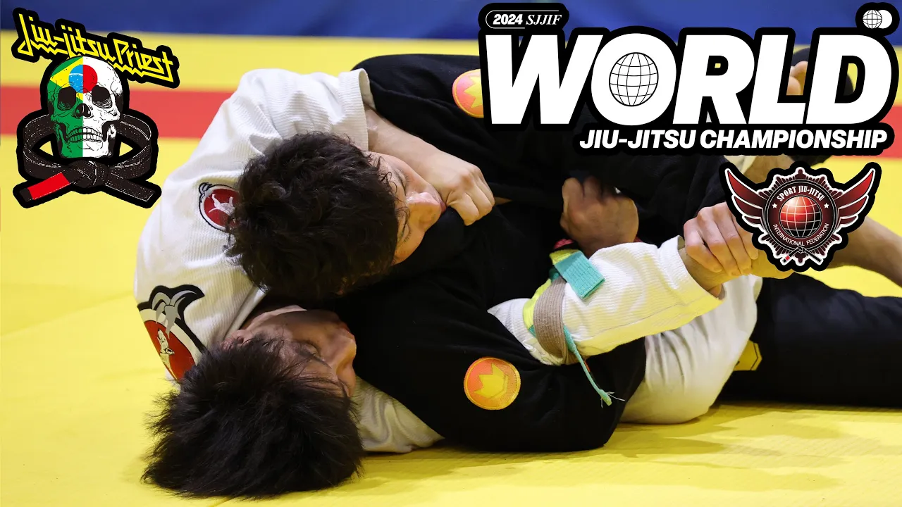 【FULL FIGHT】中田嵐 vs 斉藤晶 / SJJIF WORLD 2024 【ブラジリアン柔術】Ran Nakata vs Sho Saito background
