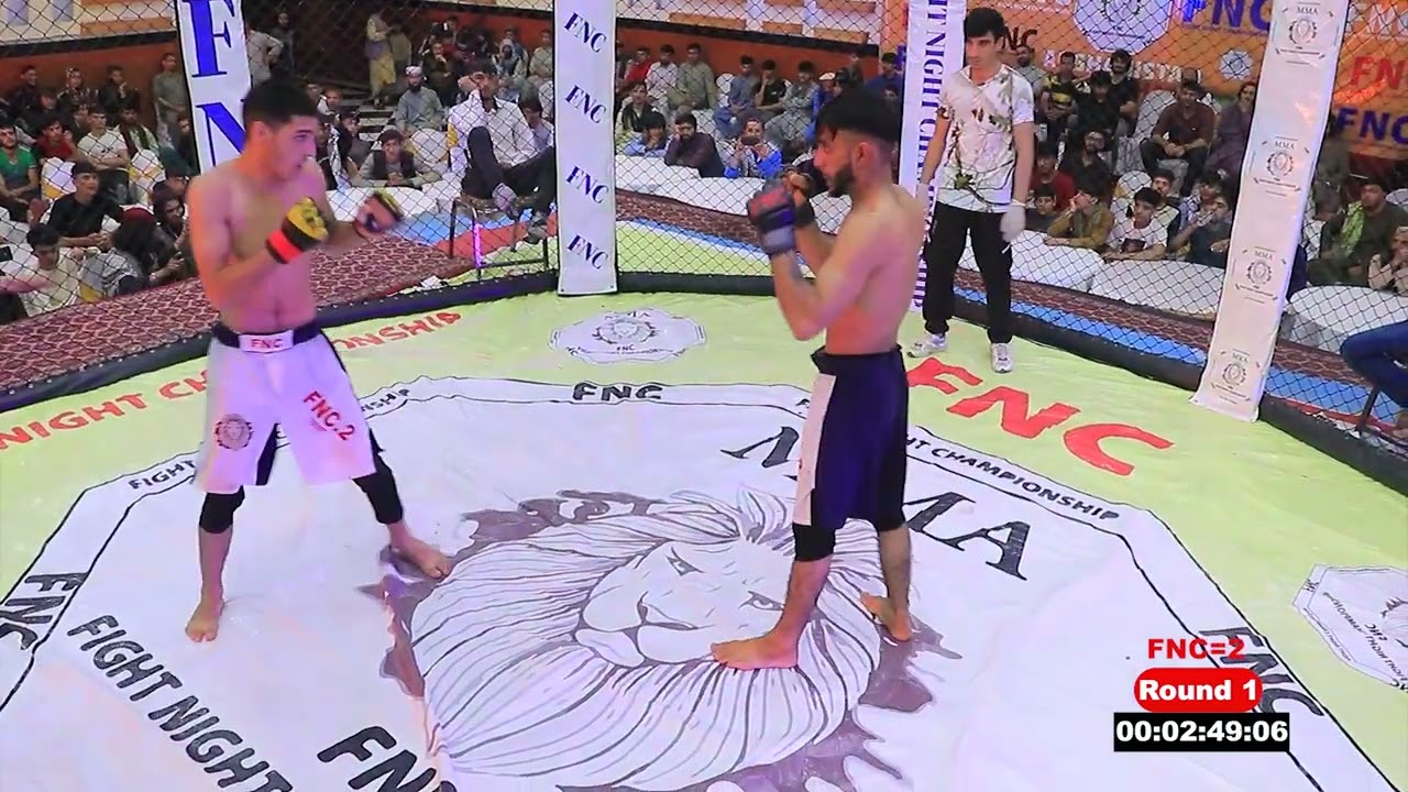 FNC2-Full fight Bakhtullah Atal Vs Ferdows Mohammadi background