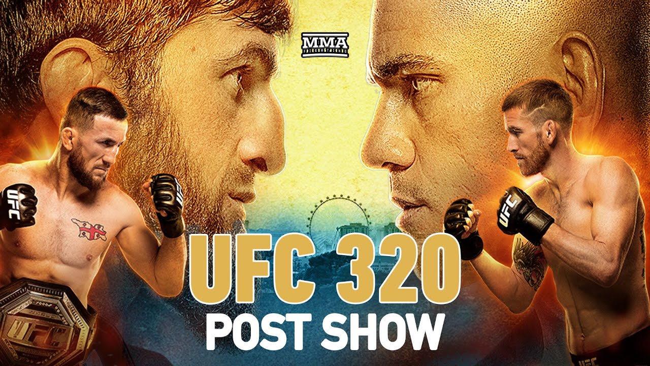 UFC 320 Results & LIVE Reaction | Pereira DESTROYS Ankalaev | Merab Beats Sandhagen | Post Show background