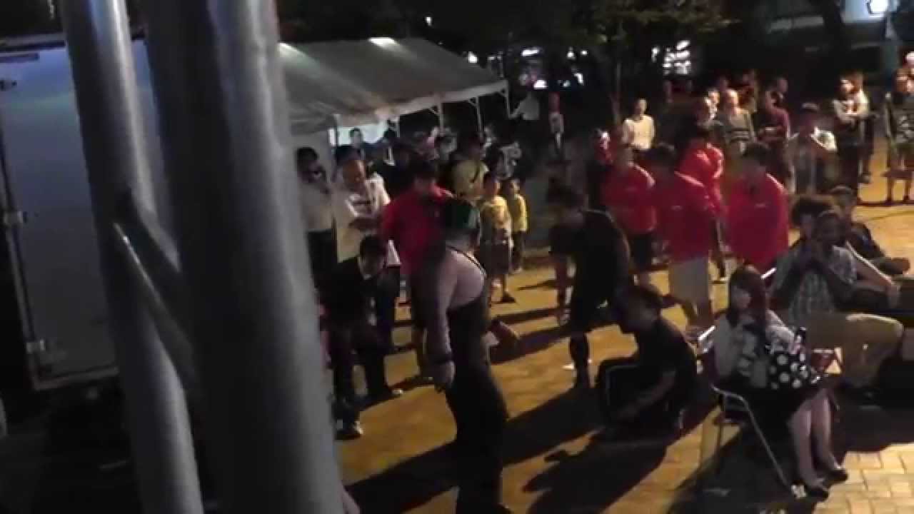 2014/10/3 九州産業大学プロレス研究部 第39回中洲まつり 1日目 第2試合