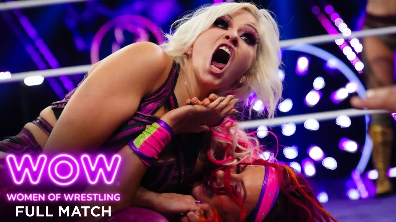 Santana Garrett & Princess Aussie vs Holly Swag & Penelope Pink (w/ Lana) | WOW - Women Of Wrestling background