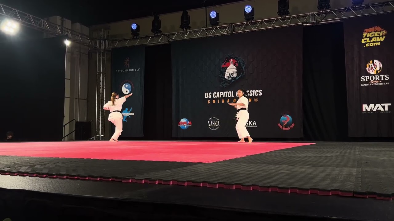 Lilli McGuire vs Kaitlyn Vong Women’s Korean Forms Challenge Finals - US Capitol Classics 2025 background