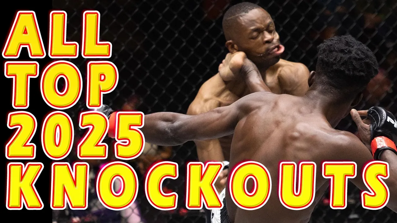 All Top Knockouts 2025 in MMA