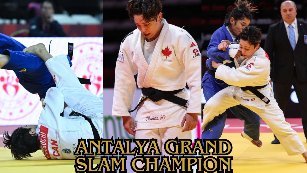 DEGUCHI CHRISTA I Gold Medalist I -57Kg I Antalya Grand Slam 2024 background