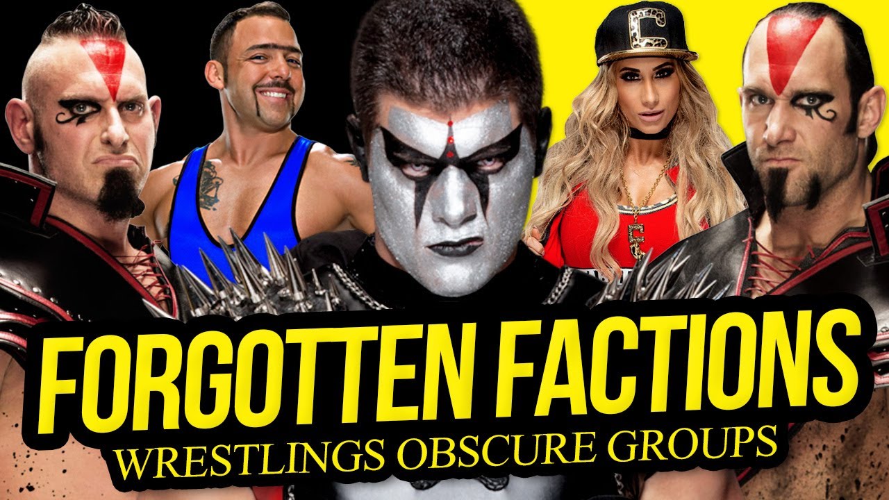 FORGOTTEN FACTIONS | Wrestlings Most Obscure Groups background