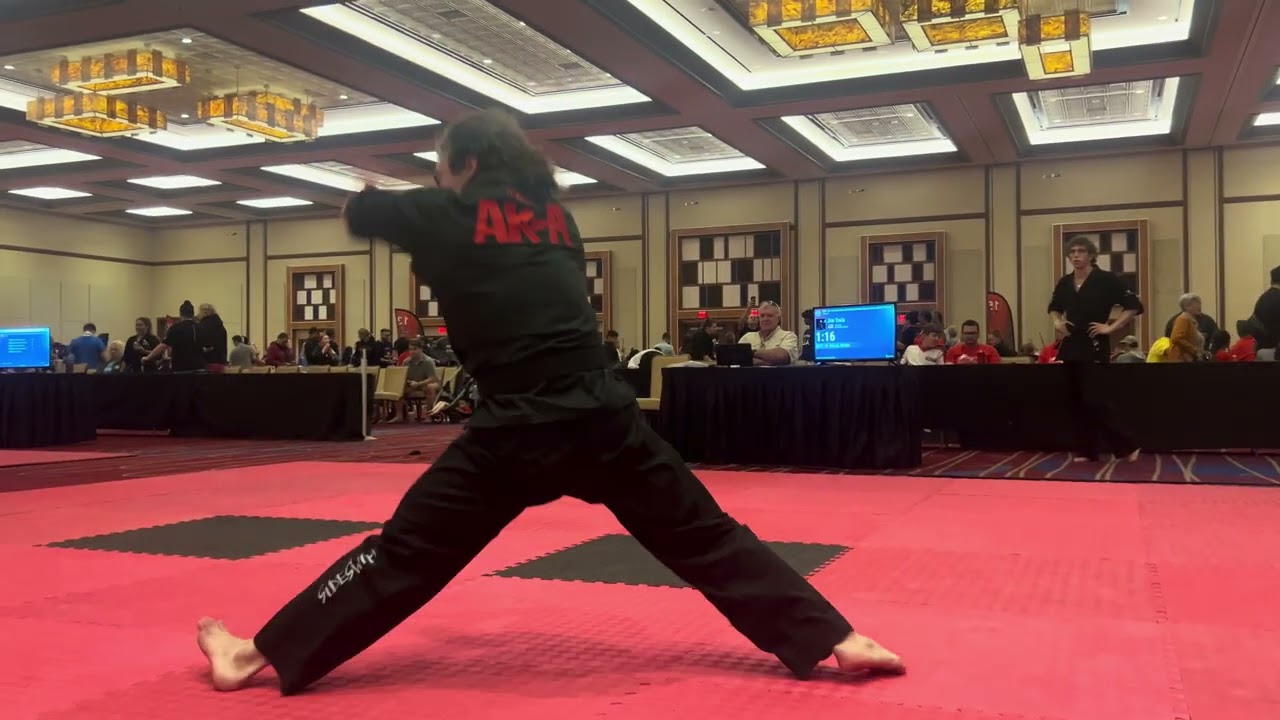 Joe Troia Men's Extreme Forms - AmeriKick Internationals 2025 background