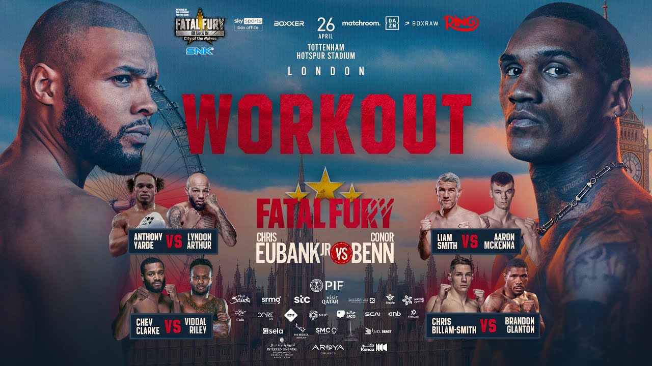 Chris Eubank Jr Vs Conor Benn Fight Week: Media Workout