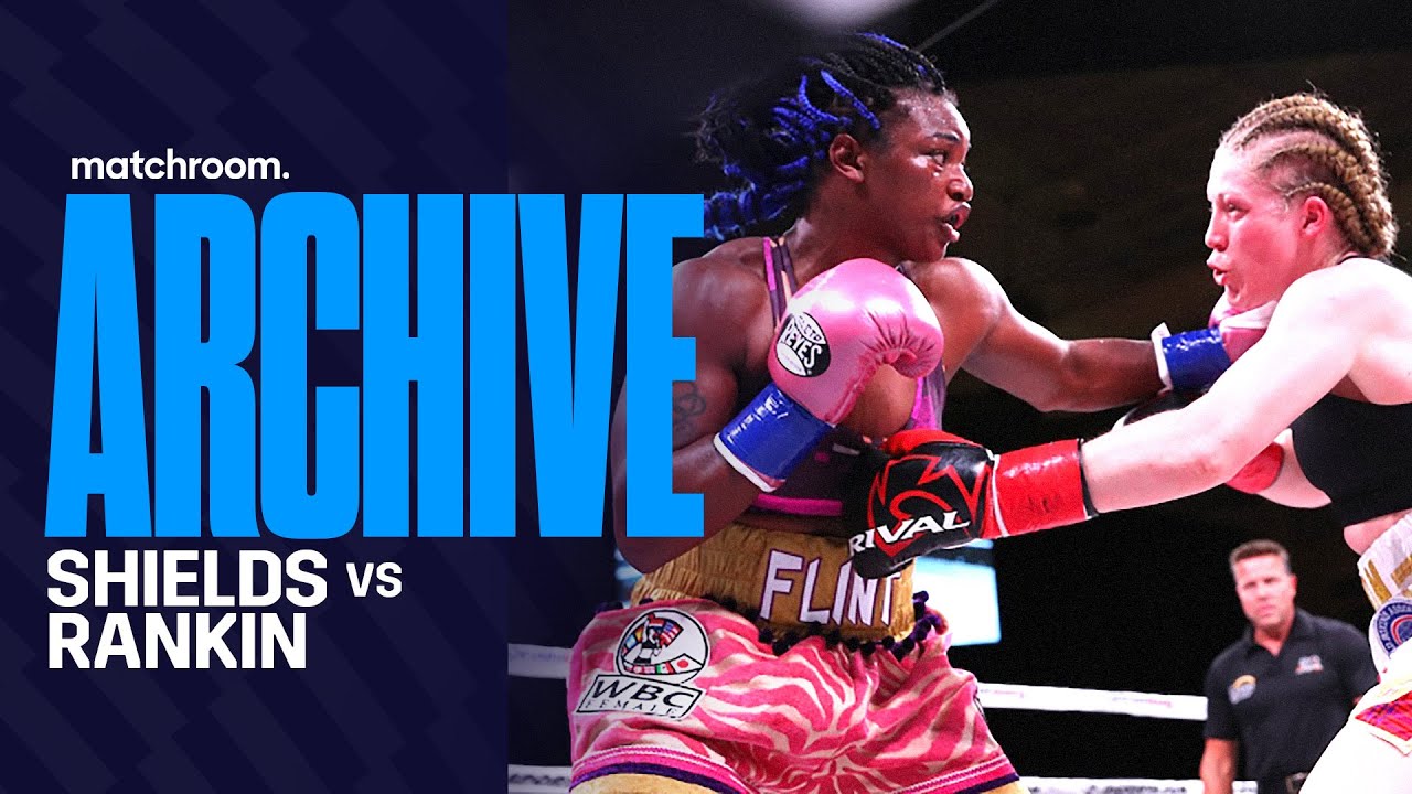 When Claressa Shields Boxed On A Matchroom Show | Shields Vs Hannah Rankin Full Fight background