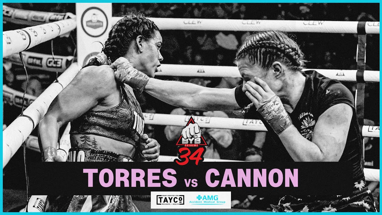 Erisnelsy Torres & Shelby Cannon Open BYB 34: Bloody Women's Super Flyweight Bare Knuckle Brawl