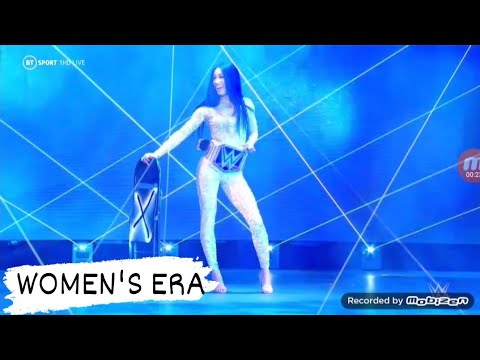 Sasha Banks Entrance as SmackDown Women's Championship