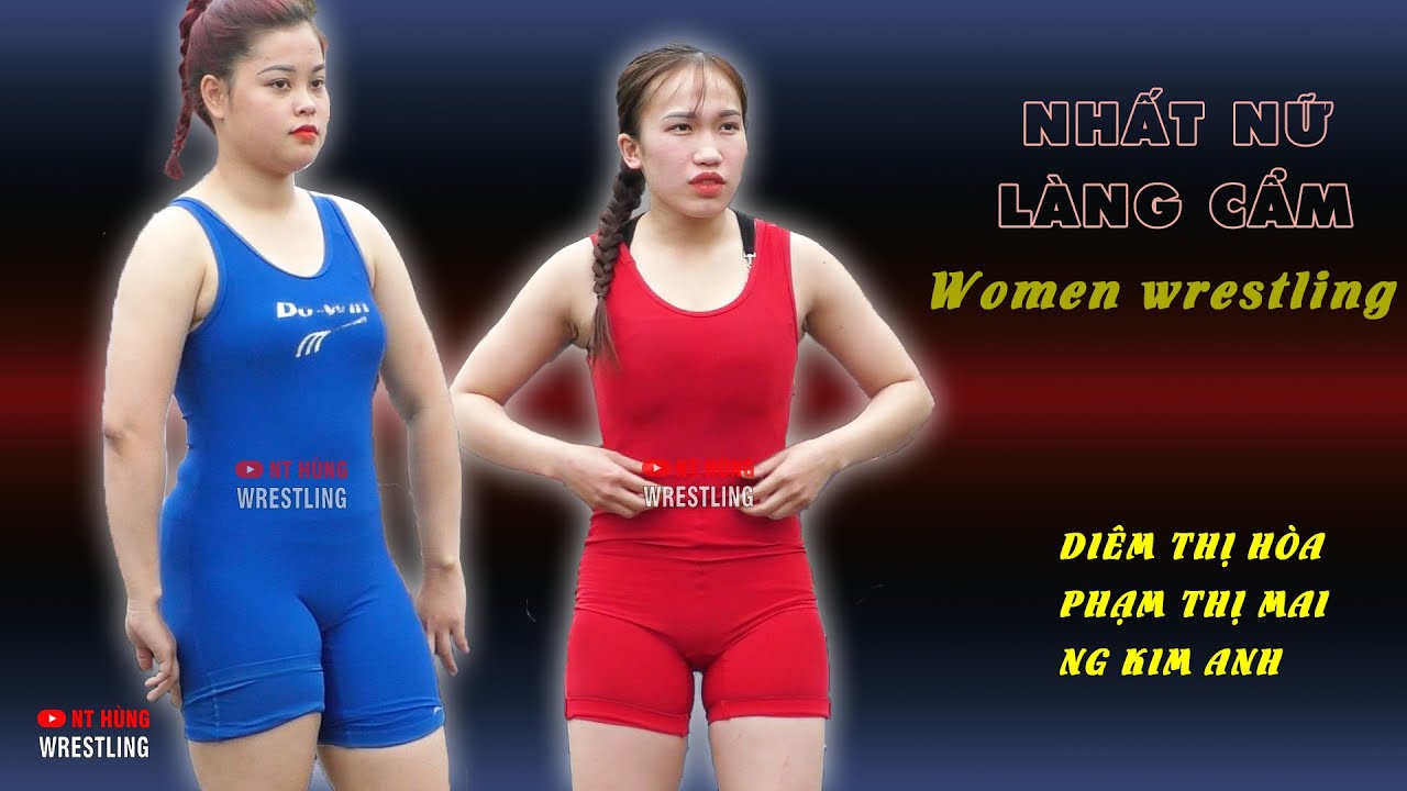 Vật Nữ HỘI CẨM GIANG 2024 - Nhất Nữ. Diêm thị Hòa - Phạm Thị Mai - Ng Kim Anh background