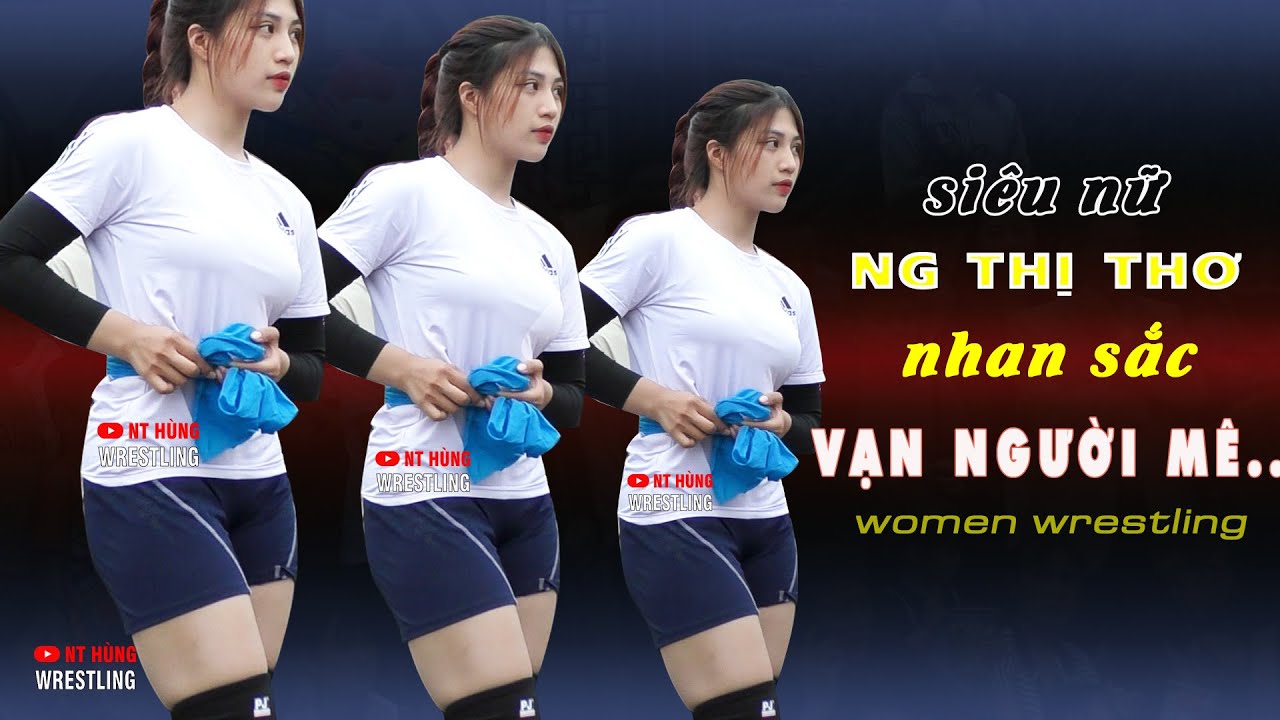 HOT GIRL NGUYỄN THỊ THƠ NỔI BẬT TRÊN SỚI Vật Nữ HỘI CẨM GIANG 2024. background