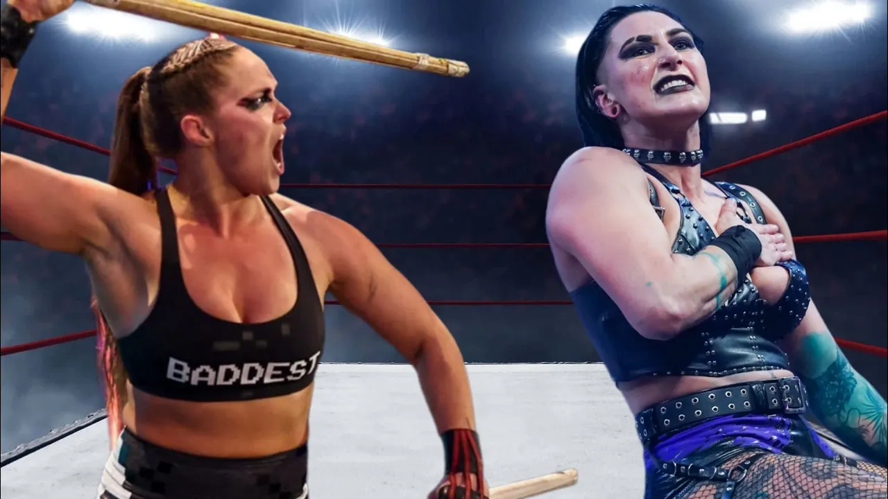 WWE Ronda Rousey vs. Rhea Ripley