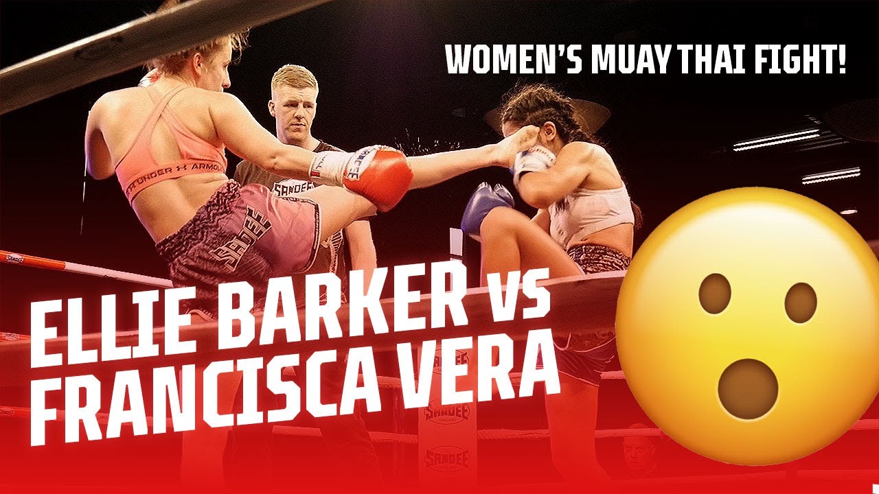 CRAZY FEMALE MUAY THAI FIGHT! ЁЯШ▓ Ellie Barker vs Francisca Vera | SuperShowDown | Full Fight Replay background