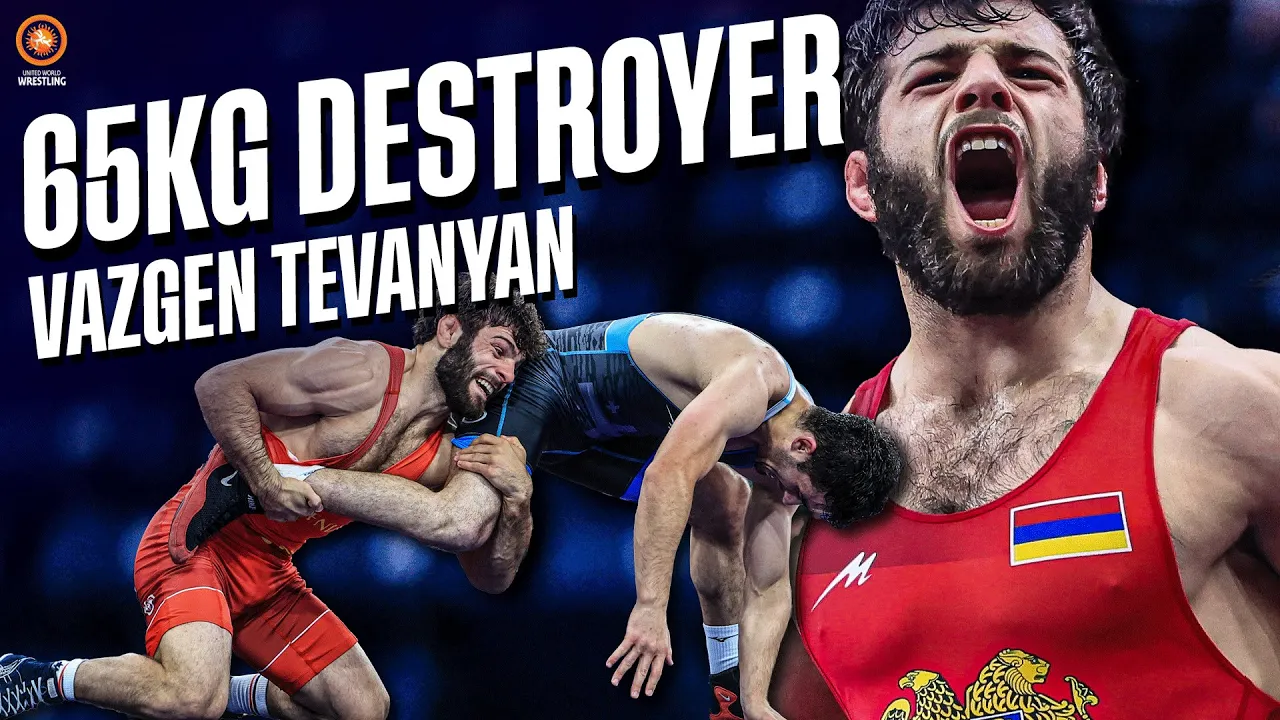 The Detroyer of 65kg | Armenia's Vazgen Tevanyan | Ultimate Highlight background