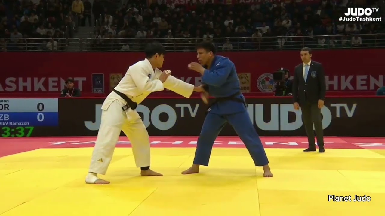 Jonghoon KIM 🇰🇷 🆚️ Ramazon ALLABERDIEV 🇺🇿 | утешительная схватка/-90кг | Большой Шлем Ташкент 2026