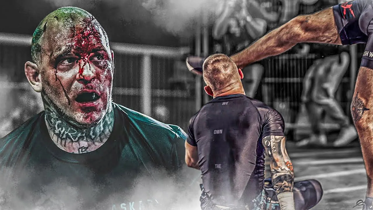The Most BRUTAL MMA Video | King Of The Streets Crazy Knockouts & Highlights background