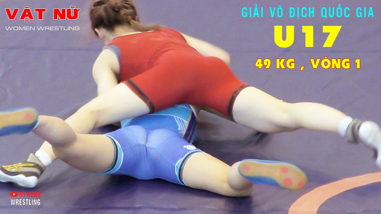 Vật nữ trẻ Tuyên Quang - các trận 18-21 hạng 49 kg background