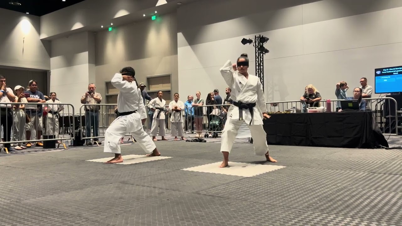 Diego and Sofia Rodriguez Florez Traditional Synchronized Forms - Cowboy Up 2025