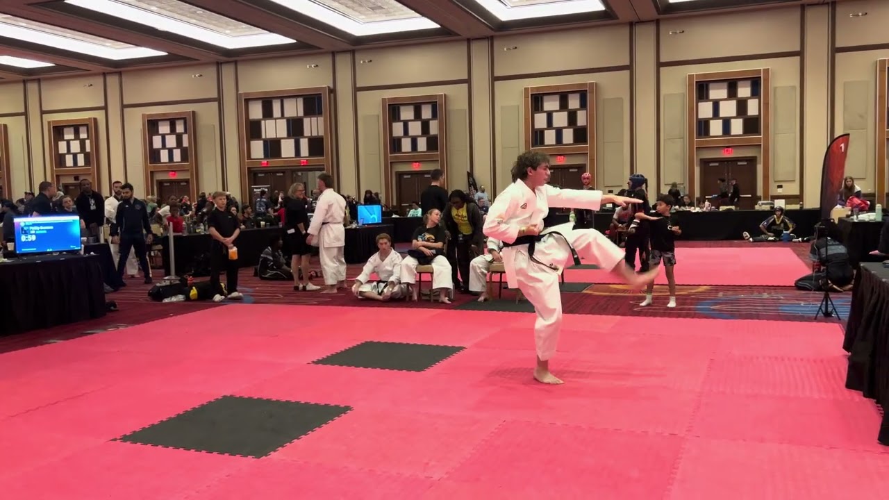 Phillip Brumme Men's Japanese Traditional Forms - AmeriKick Internationals 2025 background