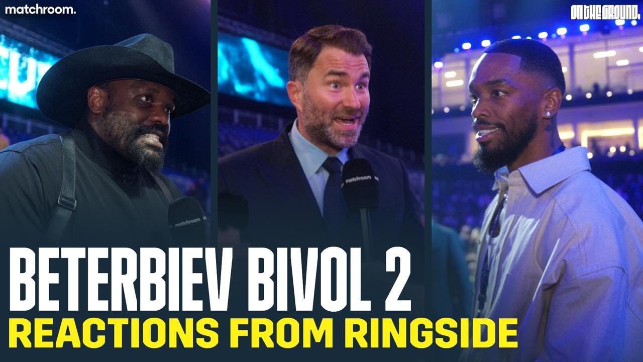 "I Offered To Fight Joseph Parker!" ЁЯдп Beterbiev-Bivol 2 Fight Night | On The Ground background