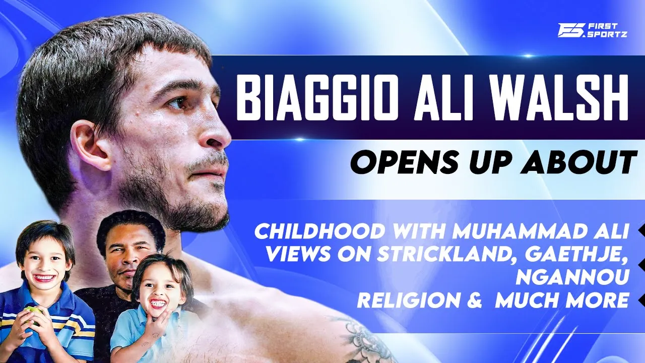 Family Secrets & Tyson's Pigeons! ๐ฅ FirstSportz Interview with Biaggio Ali, Muhammad Ali's Grandson background