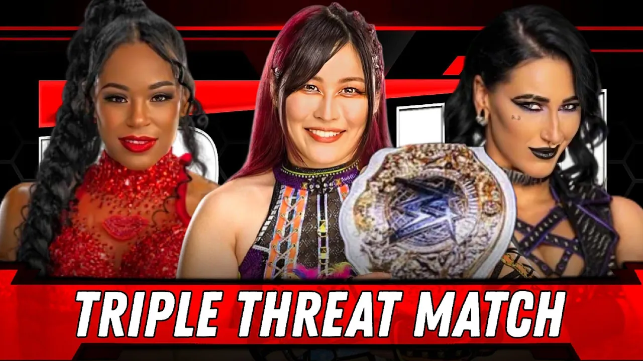 Iyo Sky vs. Bianca Belair vs. Rhea Ripley | WWE Raw Highlights