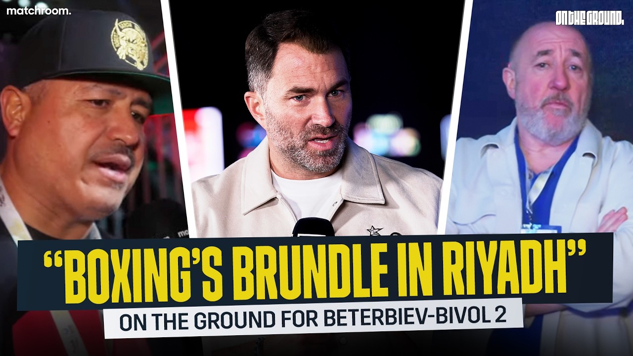 "Dmitry Bivol Should Already Be Undisputed" On The Ground In Riyadh | Beterbiev Vs Bivol Arrivals background