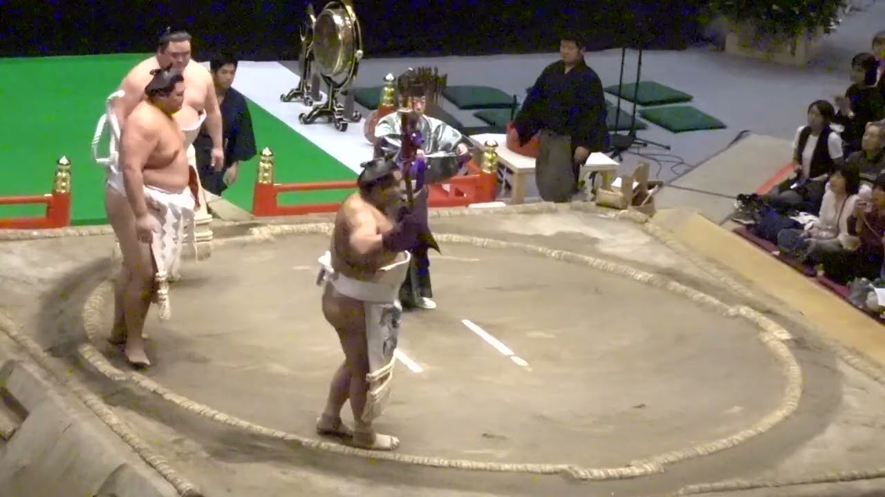 百周年場所 古式大相撲‼️横綱土俵入り【日本相撲協会財団法人設立100周年記念百周年場所~古式大相撲と現代大相撲~】Special SUMO Event 2025/10/07 ズーム