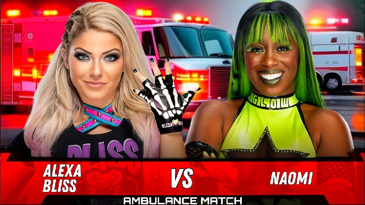 Alexa Bliss vs. Naomi - Ambulance Match | WWE Raw Highlights