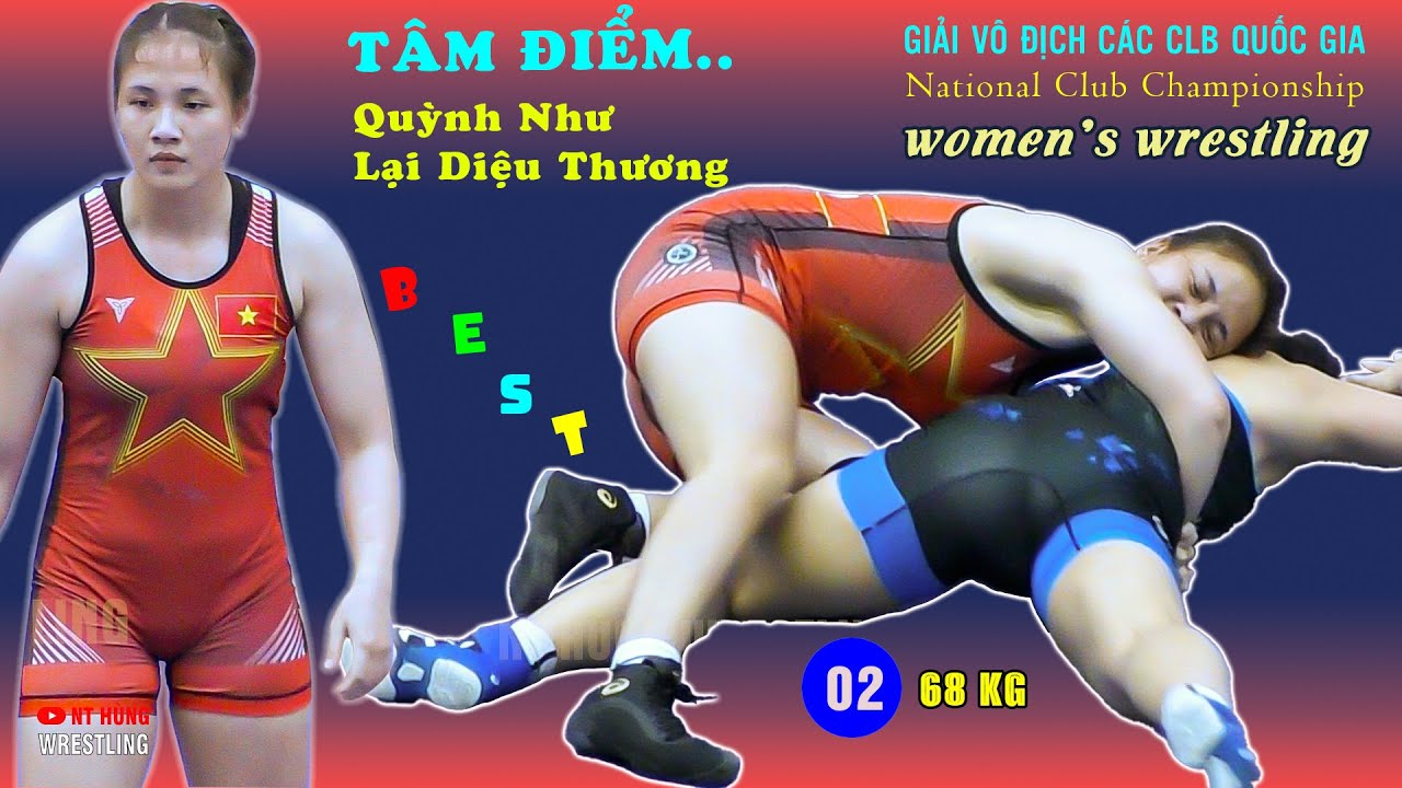 Vật Nữ - hạng 68 kg "HOA KHÔI LÀNG VẬT" - Giải vô địch các CLB quốc gia 2024. V2 ,3. background