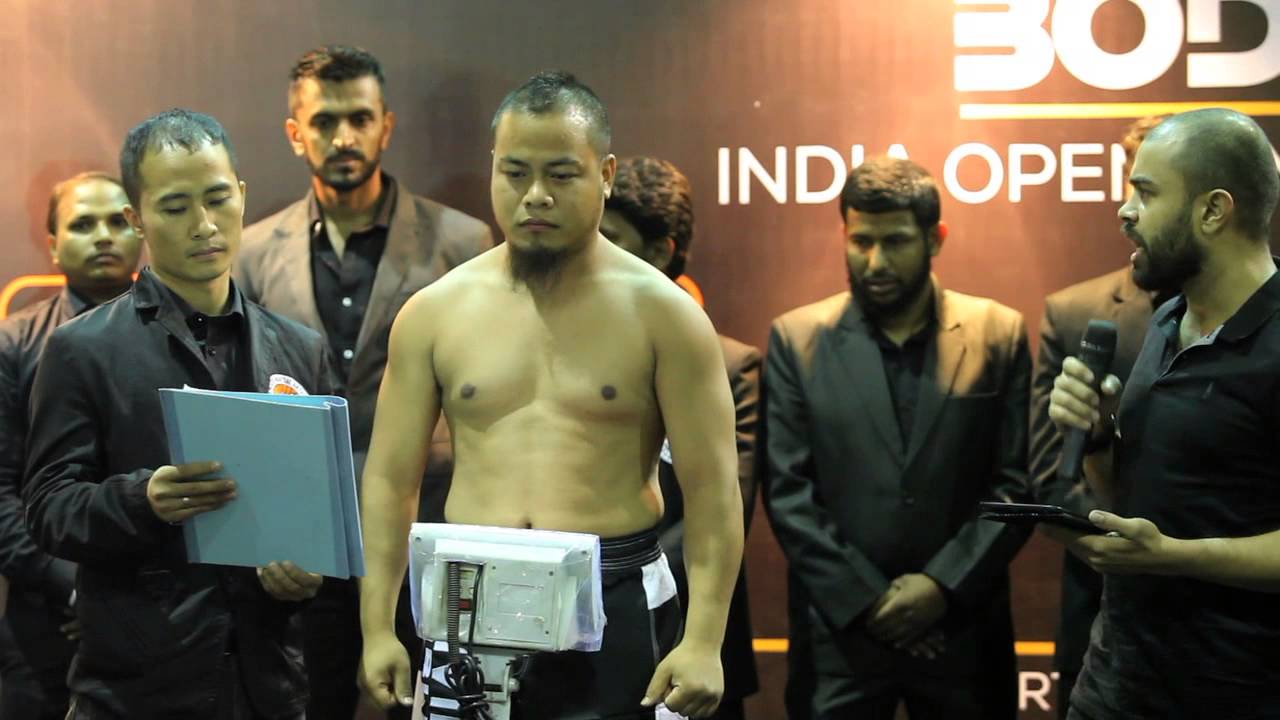SFL- 39 India | Weigh-In background