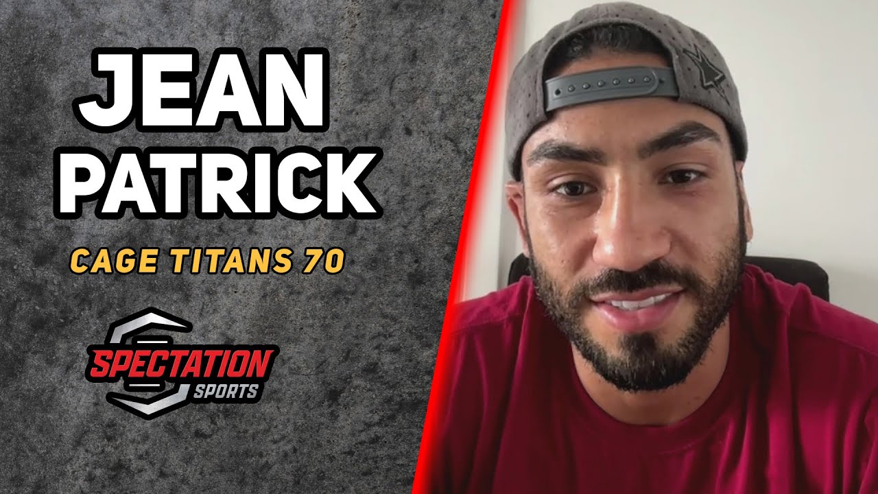 Jean Patrick looks to put on a show in his Cage Titans debut against Joe Poirier