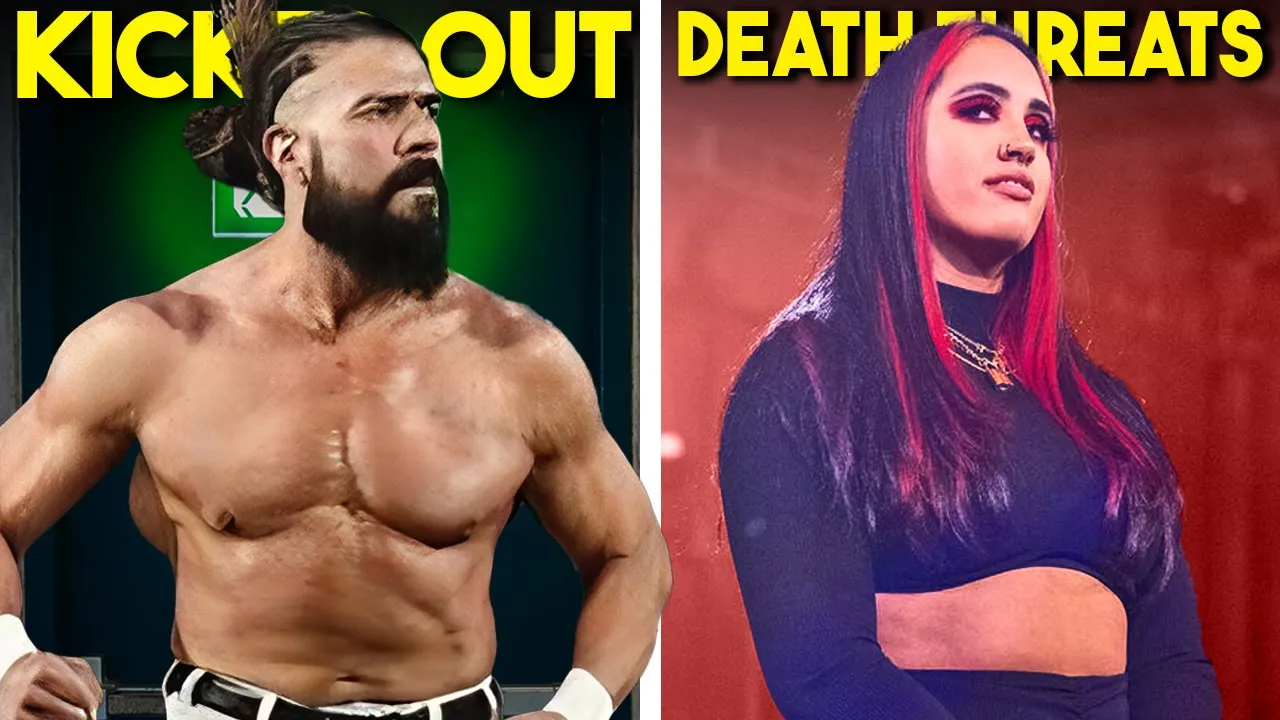 WWE ESCORTED OUT Andrade after VIOLATION...DEATH THREATS To WWE Star...Wrestling News