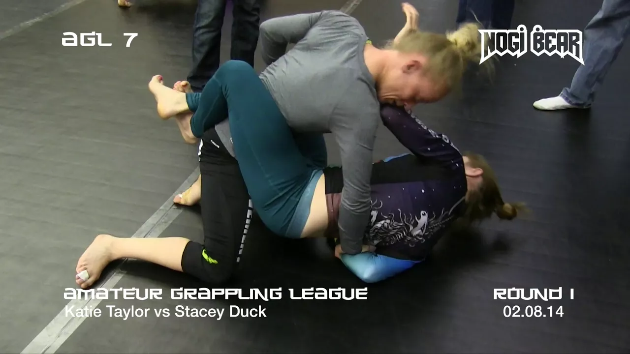 Girls Grappling No-Gi • Women Wrestling BJJ MMA Female Match backdrop