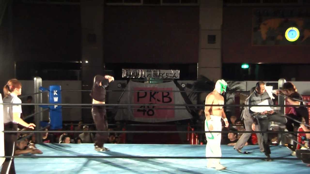 2011/11/5【7】第52回香椎祭 2日目 メインイベント 1-2 =九州産業大学プロレス研究部=