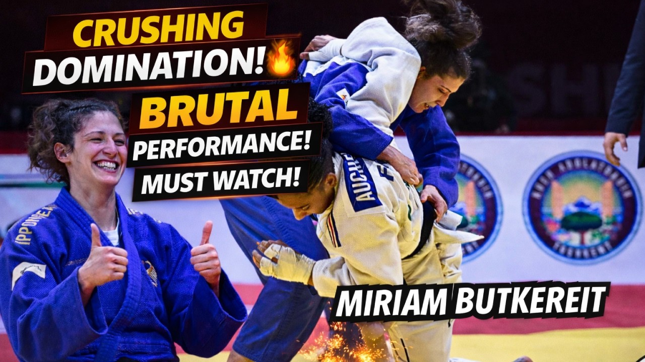 Miriam BUTKEREIT✨ WINS GOLD! 🥇 | -70kg Tashkent Grand Slam 2026