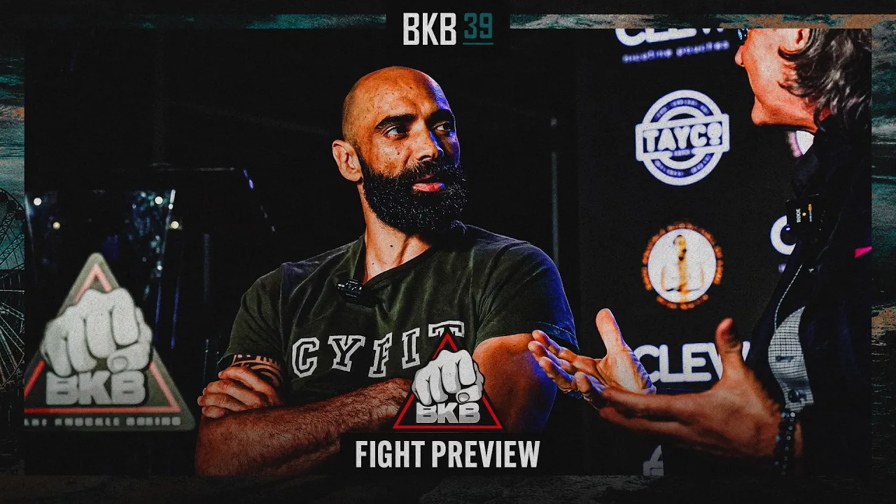 Romain Courcier - from French Special Forces to Bare Knuckle Boxing backdrop