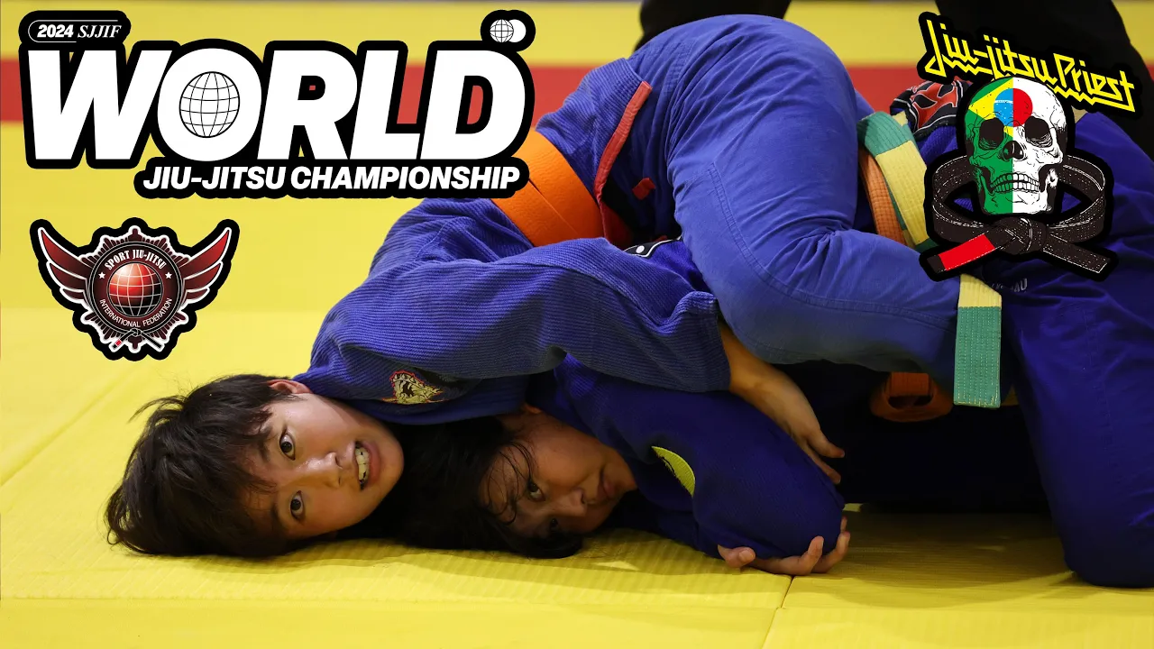 【FULL FIGHT】吉永さくら vs 幸田來弥 / SJJIF WORLD 2024 【ブラジリアン柔術】Sakura Yoshinaga vs Kurumi Kouda background