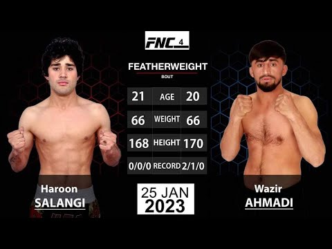 Full fight/Haroon Salangi Vs Wazir Ahmadi _FNC4
