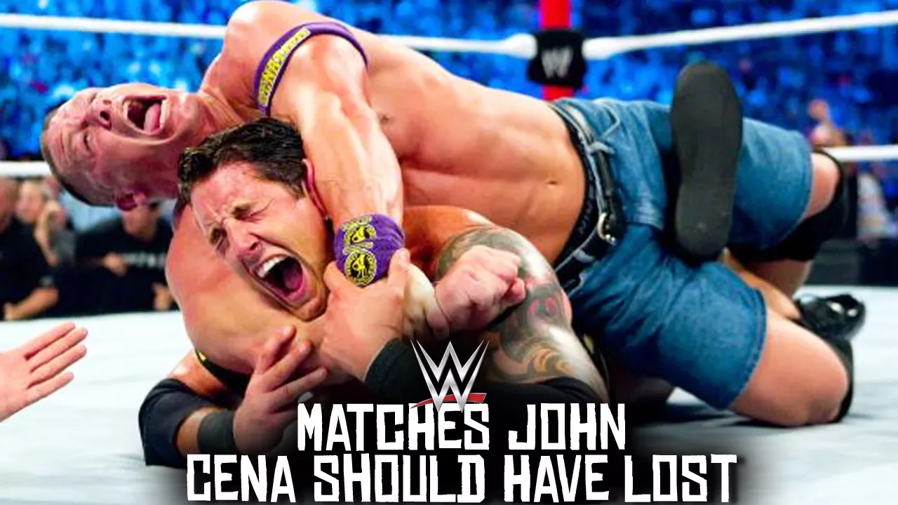 5 WWE Matches John Cena SHOULD Have LOST!