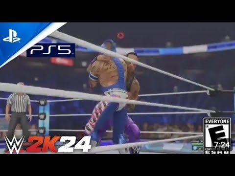 rey misterio vs Damian priest/SMACKDOWN background
