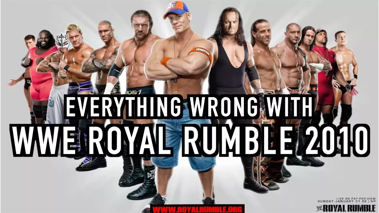 Everything Wrong With WWE Royal Rumble 2010 background